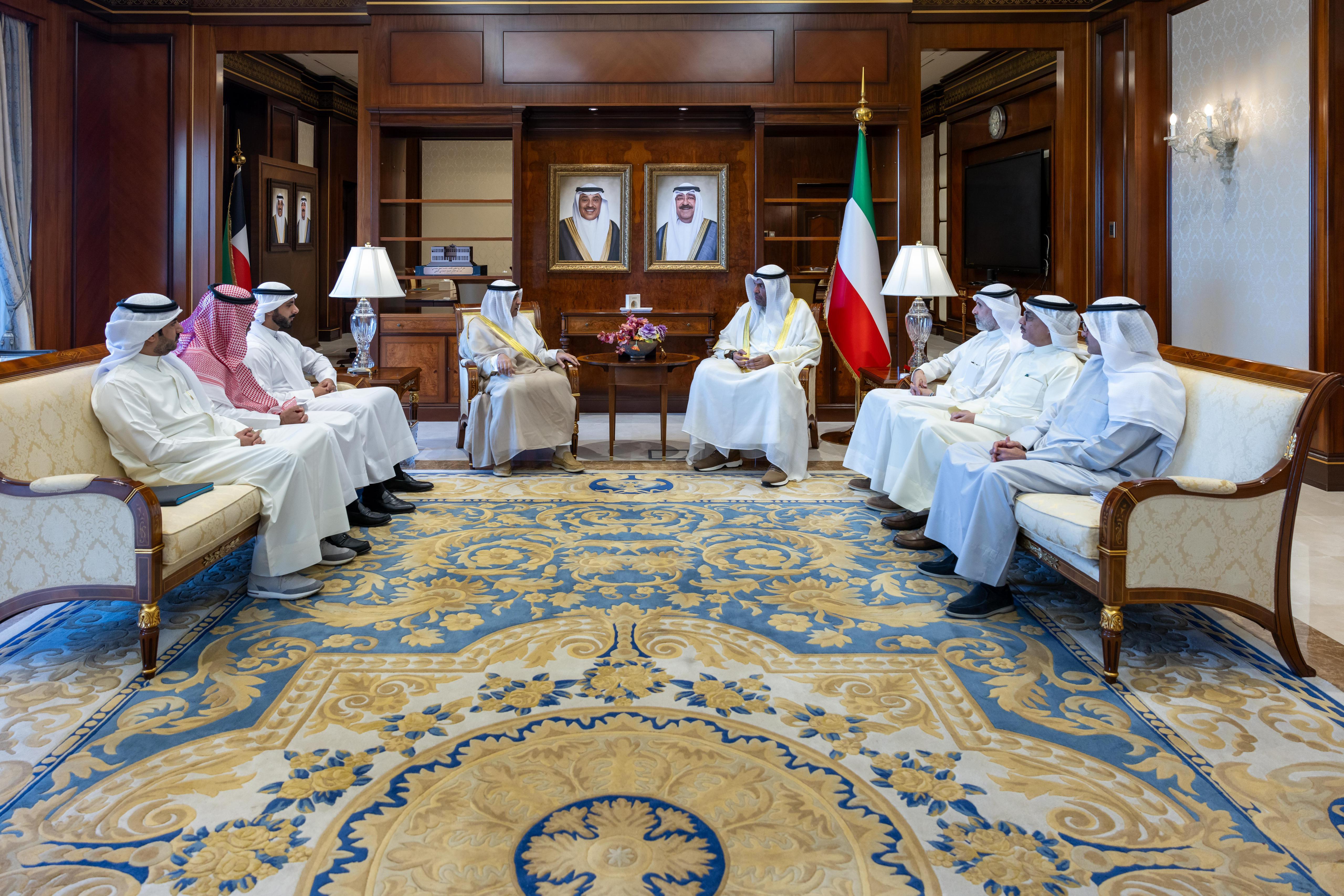 Gcc Kuwait HE the Minister of Foreign Affairs of the State of Kuwait and HE GCC SG ...